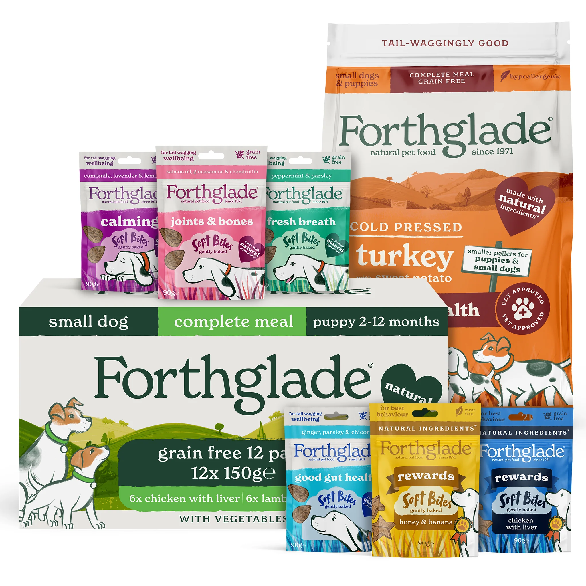 Shop Our Full Range of Natural Dog Food